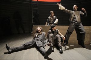 Andy Grotelueschen, Kelley Curran, Samuel Taylor, and Chris Thorn Photo